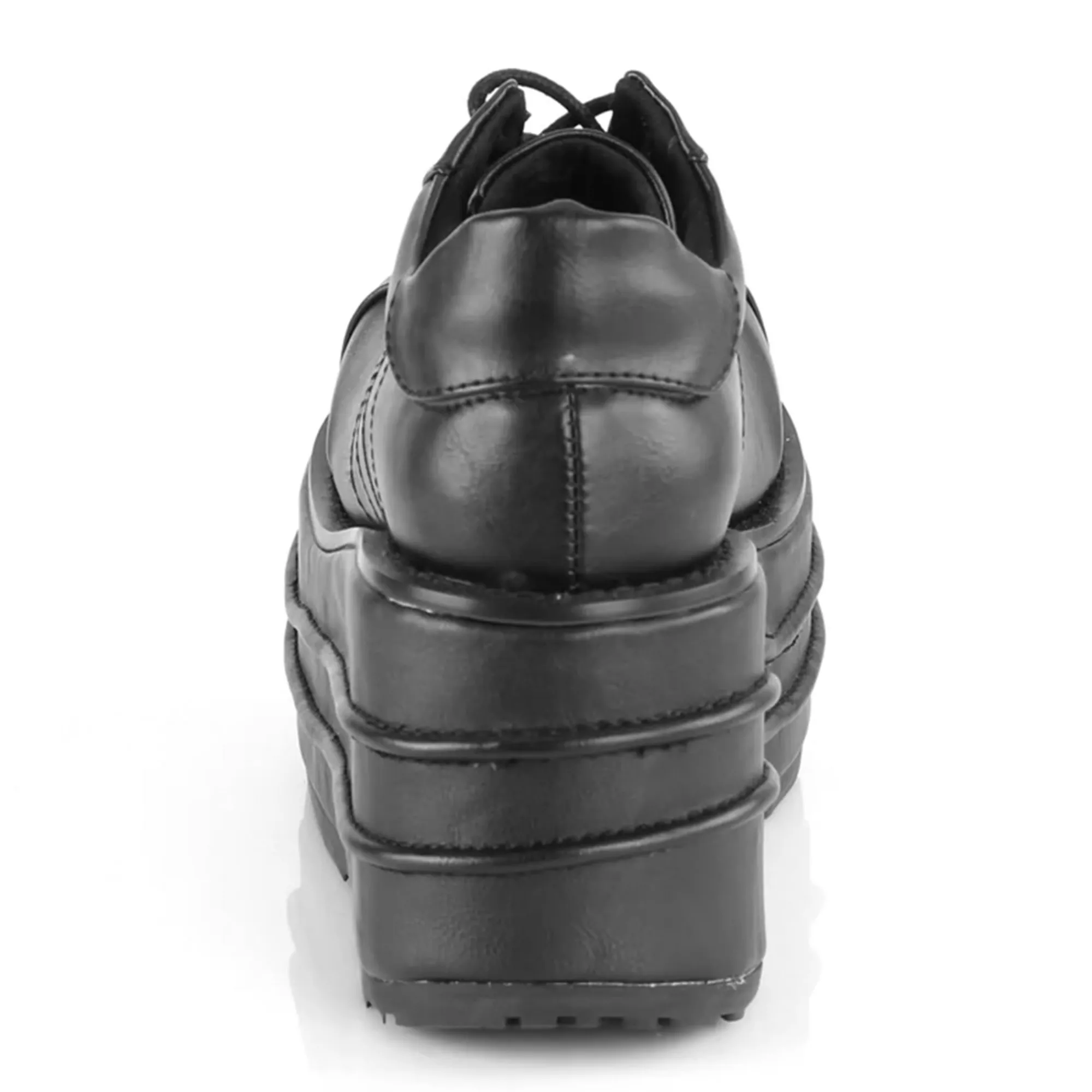 DemoniaCult Buty Wegańskie|Platformy>TEMPO-08 BLACK