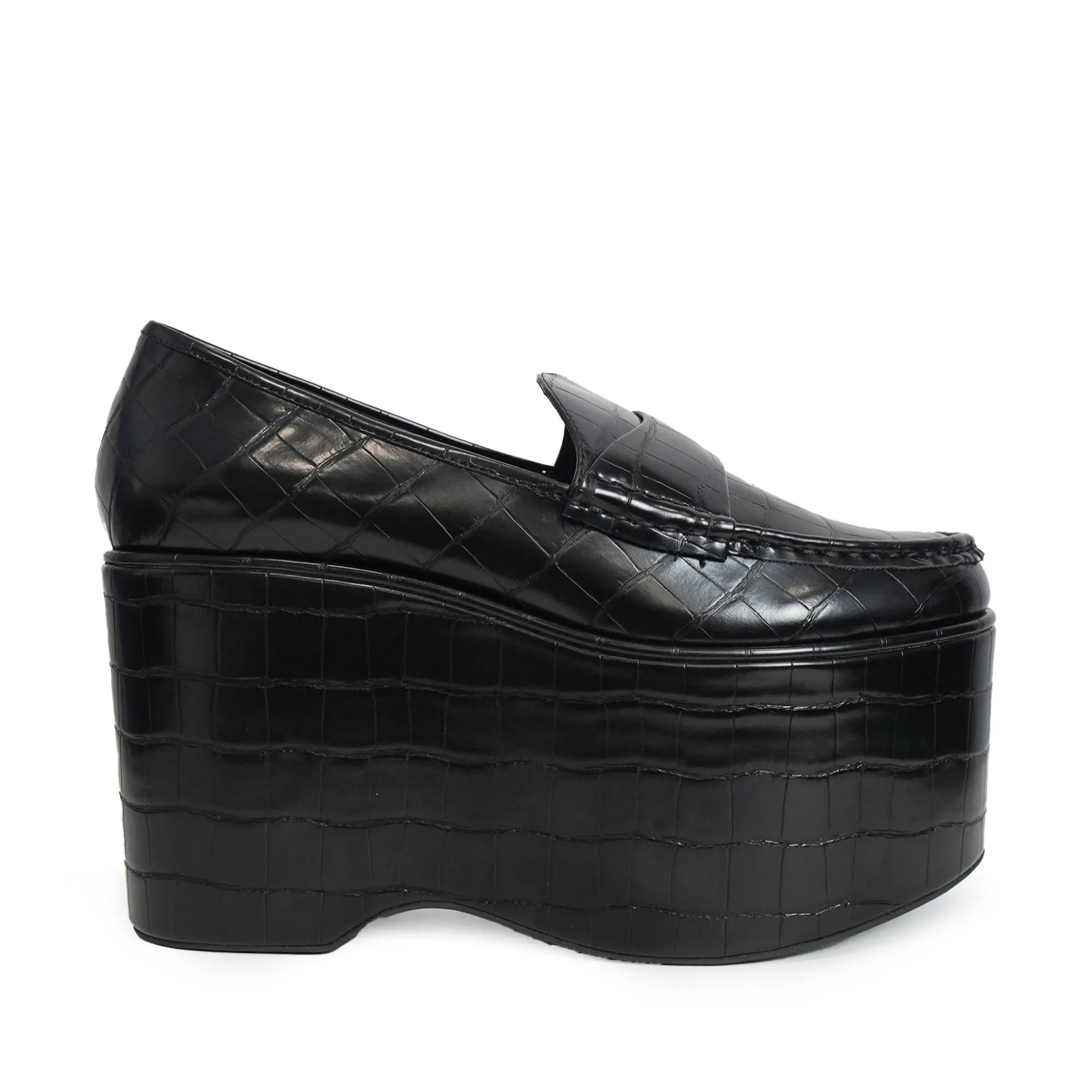 Jeffrey Campbell Nowości|Platformy>Soaring JC-1505-1-18 Black Croco