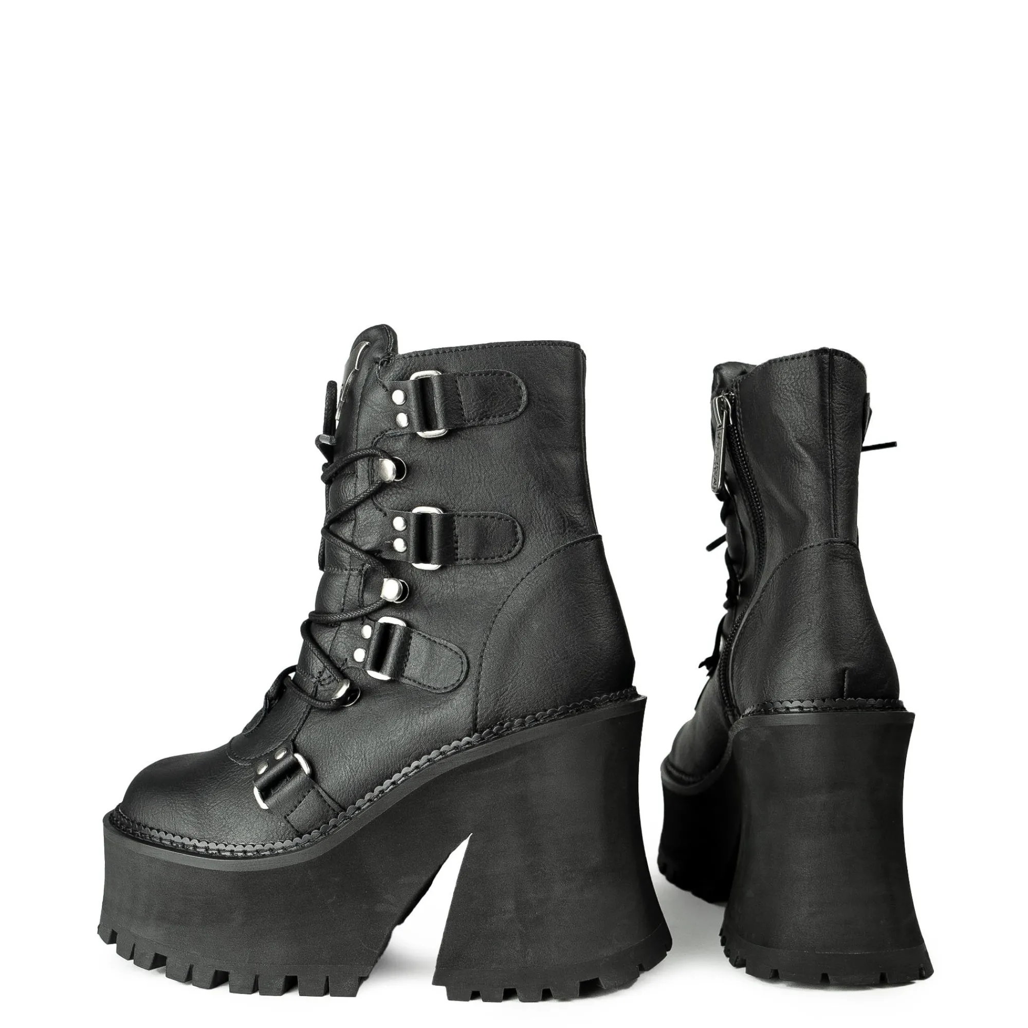 Killstar Platformy|Botki>Coffin Sleep Boots Black