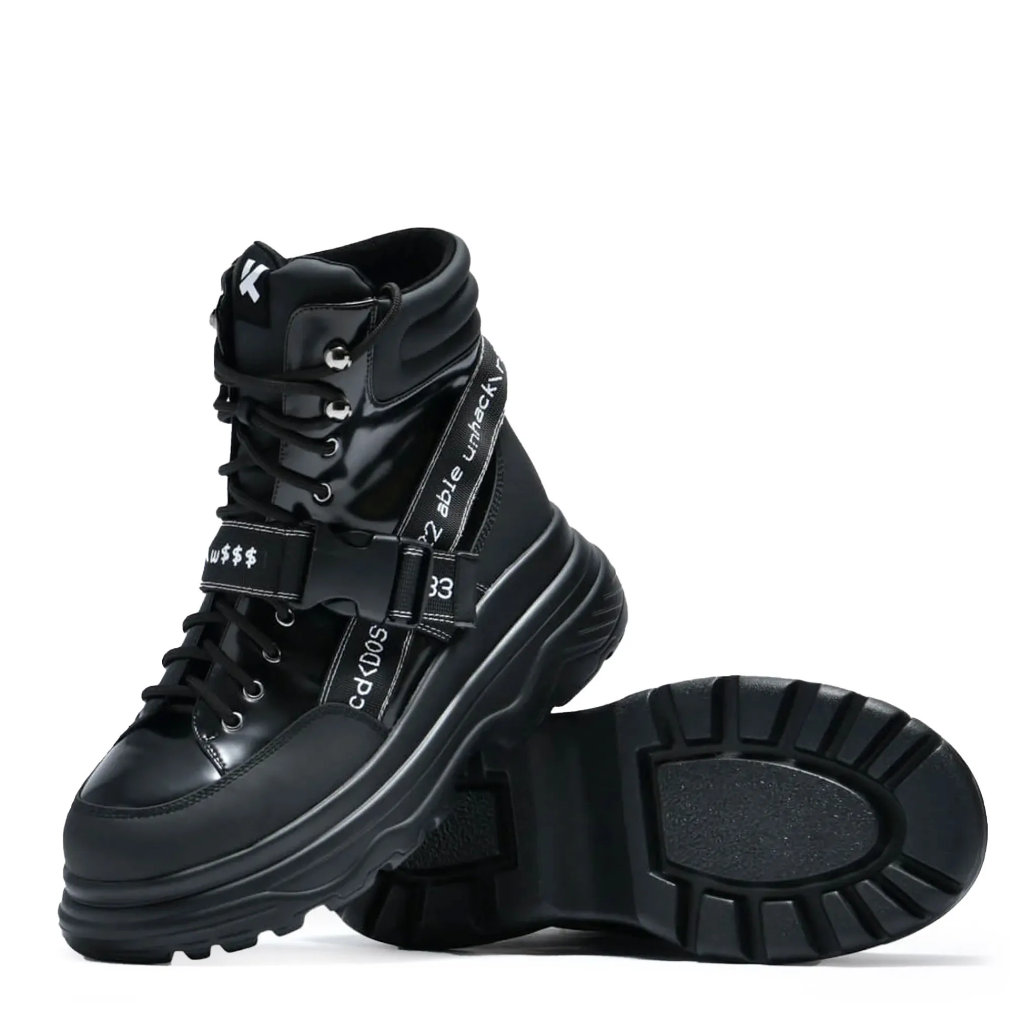 Koi Footwear Półbuty|Sneakersy>CYPHER MENS TRAIL BLACK