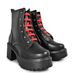 Koi Footwear Buty Wegańskie|Botki>DL12 Black