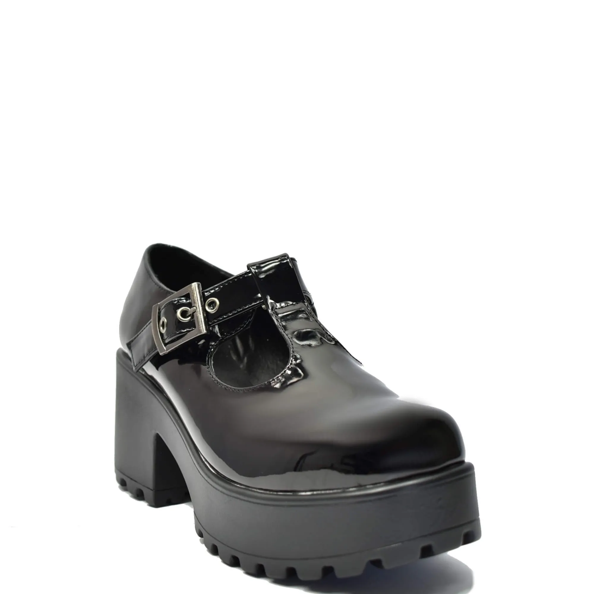 Koi Footwear Platformy|Półbuty>ND35 Black Patent