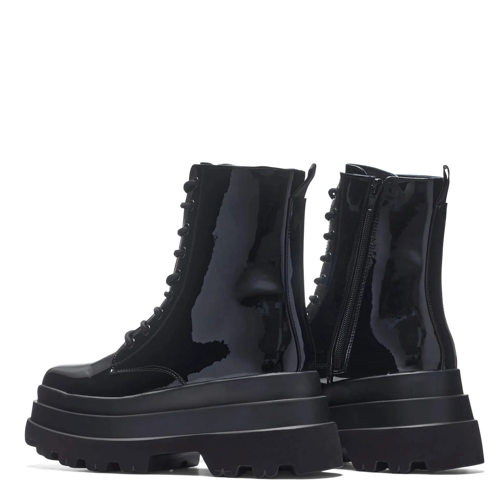 Koi Footwear Platformy|Botki>SWD-03 BLACK PATENT