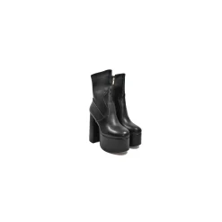 LAMODA Platformy|Botki>LMF 119 Black PU