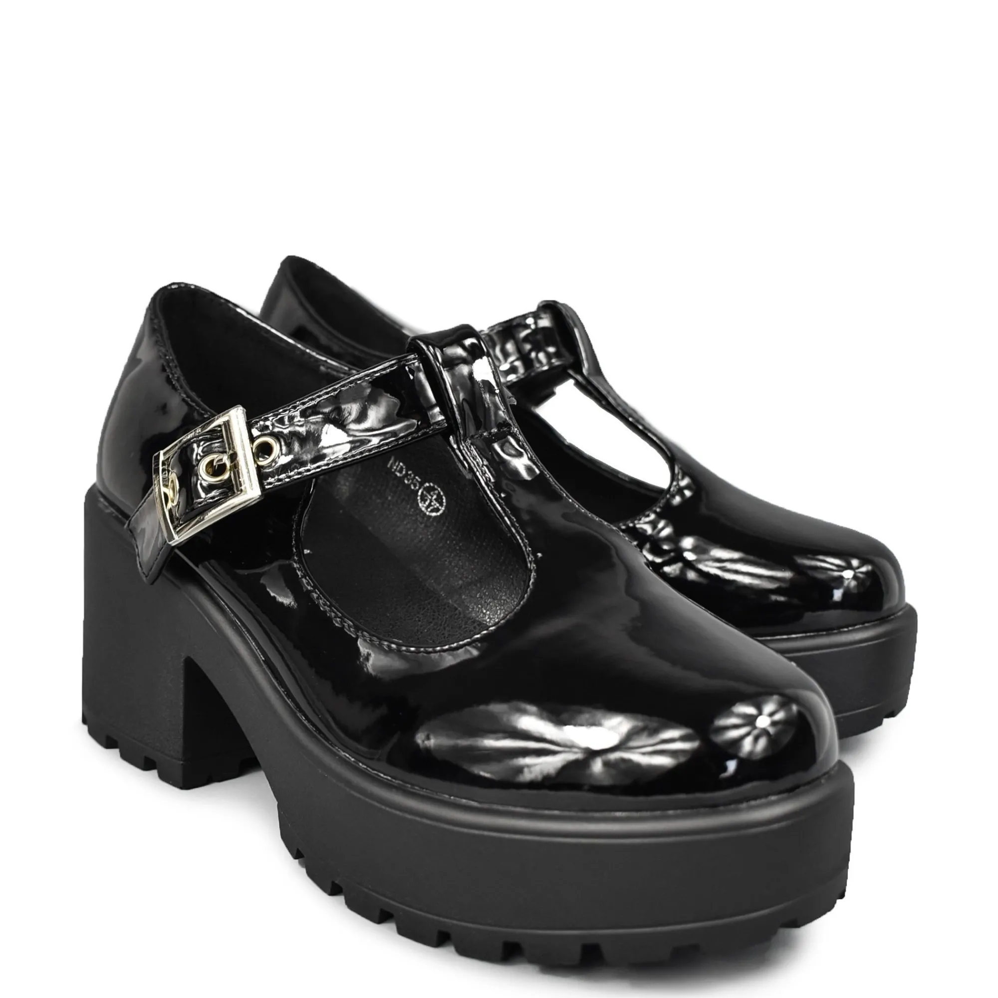 SEDAI Buty Wegańskie|Półbuty>ND35 Black Patent